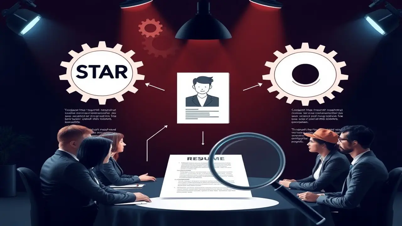 Análisis STAR: Resume, diversidad, profesional, moderno